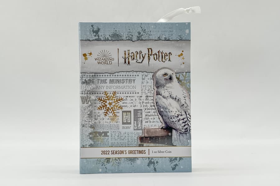 Silbermünze New Zealand Mint \Harry Potter - Season's Greetings 2022\